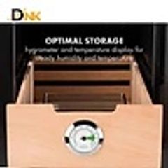 Tủ Bảo Quản Cigar Klarstein El Presidente 23L - Humidor Kiểm Soát Độ Ẩm và Nhiệt Độ Lý Tưởng Cho Người Yêu Xì Gà