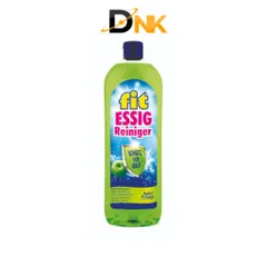 Nước tẩy rửa đa năng giấm táo Fit Essigreiniger 1L - An toàn, hiệu quả, thân thiện với môi trường, hương táo tươi mát, vệ sinh nhà cửa dễ dàng