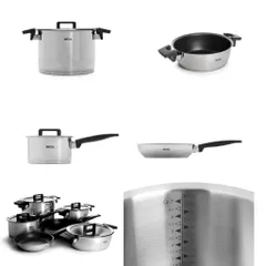 Bộ Nồi Đa Năng WOLL Concept NCSET006 - Bộ 10 Chi Tiết Nhập Khẩu Từ Đức, Chảo, Nồi, Xửng Hấp Cao Cấp, An Toàn, Tiện Lợi