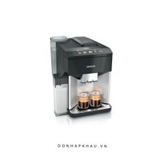 Máy Pha Cà Phê Tự Động Siemens EQ500 TQ513D01 - Espresso, Cappuccino, Thể Hiện Đẳng Cấp Tại Văn Phòng - Công Nghệ Tiên Tiến Từ Slovenia