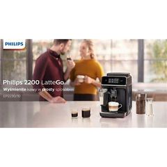 Máy Pha Cà Phê Tự Động Philips EP2230/10 - Thiết Kế Sang Trọng, Hệ Thống LatteGo, Pha Espresso và Cappuccino Dễ Dàng