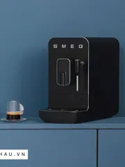 Máy Pha Cà Phê Espresso Smeg BCC02FBMEU, FULL BLACK, Thermoblock, 19 Bar
