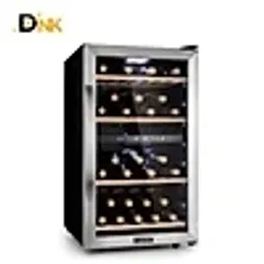 Tủ Đựng Rượu Vang Klarstein Vinamour 45D, Silver, 118 Lít, 45 Chai - CAM KẾT HÀNG NHẬP KHẨU CHÍNH HÃNG