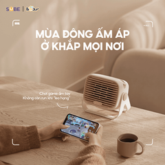 Máy sưởi Bear DNQ-E04Q1 - Quạt sưởi đa năng, công nghệ 3D, làm sạch hiệu quả, bảo hành 12 tháng, sản phẩm chất lượng từ Đức