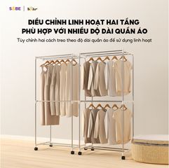 Tủ Sấy Quần Áo Bear HGJ-D12D5 - Máy Sấy 475L, Công Suất 1200W, Diệt Khuẩn 99.9%, Sấy Khô Nhanh Chóng, Đa Năng Cho Gia Đình
