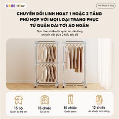 Tủ Sấy Quần Áo Bear PCD-4H12G - Công Nghệ Sấy 3D Hiện Đại, Khử Khuẩn 99,99%, Dung Tích 400L, Tiết Kiệm Không Gian Cho Gia Đình