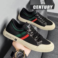 Giày Thể Thao Nam Sneaker K718 - Vải Dệt Cao Cấp Co Giãn, Phong Cách Thời Trang Đa Năng Cho Người Trẻ