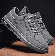 Giày Sneaker Nam Thấp Cổ Da Lộn - Mẫu Mới 1990, Đế Cao Su Tự Nhiên, Phong Cách Trẻ Trung, Năng Động, Dễ Phối Đồ, Size 39-44