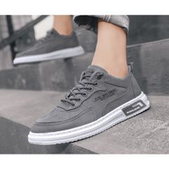 Giày Vải Nam Cao Cấp F80 Chống Thấm - Giày Sneaker Thời Trang Dễ Phối Đồ Học Tập và Đi Chơi, Size 39-44
