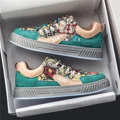 Giày Sneaker Nam Vải Dệt Cao Cấp H98 - Thời Trang Thể Thao Năng Động, Dễ Phối Đồ, Chất Liệu Bền Đẹp, Size 39-44