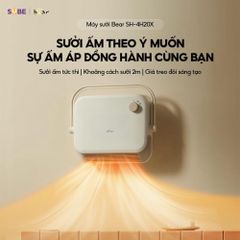 Máy Sưởi Đa Chức Năng Bear SH-4H20X - Sưởi Ấm, Quạt Mát, Tiệt Trùng, Sấy Khô 2000W, An Toàn và Tiết Kiệm Điện