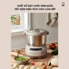 Máy Trộn Bột 7L Bear DM-B70V1 - Công Nghệ Nhào Tự Động, Chất Liệu Bền Bỉ, Phù Hợp Làm Bánh, Mì Tươi, Sủi Cảo