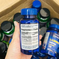 Giảm cân Puritan’s Pride L-Carnitine 500mg 60 viên