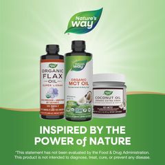 Dầu MCT Oil hữu cơ Organic Nature’s Way 480ml [Hàng Mỹ]