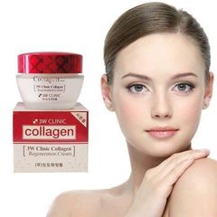 Kem Dưỡng Trắng Sáng Tái Tạo Da 3W Clinic 60ml - Sản Phẩm Dưỡng Trắng Da Bảo Vệ Tốp Độ Độ Ẩm Từ Chiết Xuất Tự Nhiên