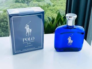 Nước hoa Ralph Lauren Polo Blue EDT cho nam 125ml - Hương thơm tươi mát, quyến rũ, thiết kế sang trọng từ Mỹ.