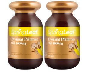 Tinh Dầu Hoa Anh Thảo Spring Leaf Evening Primrose Oil 1000mg - Hỗ Trợ Cân Bằng Nội Tiết Tố Nữ (Hộp 90 Viên)