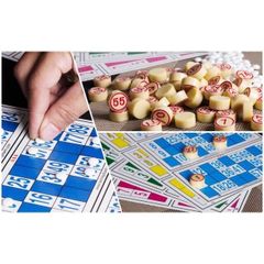 Bộ Cờ Lô Tô 90 Số Rõ Nét Bằng Giấy Dò Và Quân Gỗ - Đồ Chơi Giải Trí Thú Vị Cho Gia Đình Và Bạn Bè