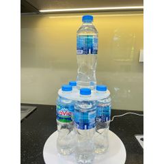 Tháp Nước Mica Tâm An Trong Suốt 2 và 3 Tầng - Bày Chai Nước Đi Lễ Chùa, Bày Lễ Gia Tiên Decorative Fountain