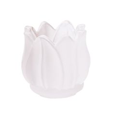 Chân Nến Thủy Tinh Hoa TULIP Trong Suốt - Trang Trí Nhà Đẹp, Quà Tặng Tâm Linh Ý Nghĩa
