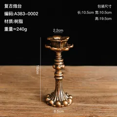 Đế Nến Cúng Phật Màu Đồng - Chân Nến Tealight Nhỏ Gọn, Tượng Trưng Thuần Khiết, Quà Tặng Ý Nghĩa cho Ban Thờ