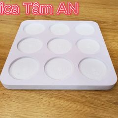 Đế Tháp Nước Mica 3 Tầng - Thiết Kế Phong Thủy Đặt Bàn Thờ Gia Tiên, Chùa, Điện Thờ Sang Trọng, Tinh Tế