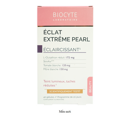 Viên Uống Sáng Da Biocyte Éclat Extrême Pearl - Thực Phẩm Chức Năng Chống Nám, Trắng Da (Hộp 40 Viên)