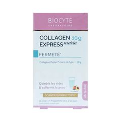 Biocyte Collagen Express (Marin) - Bột Uống Collagen Làm Đẹp Da, Hỗ Trợ Giảm Nếp Nhăn, Tăng Độ ẩm, Hộp 10 Gói