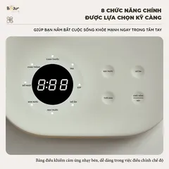 Máy Pha Trà Bear SB-PT15K 1.5L - Thiết Kế Hiện Đại, Đa Chức Năng, Giữ Nhiệt 12giờ, Lọc Inox 304, Dễ Dàng Sử Dụng