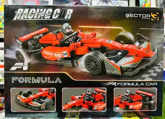 Đồ Chơi Lắp Ráp Mô Hình Xe Ô Tô Đua F1 JIQILE 4519 - Bộ Xe Đua Sáng Tạo Cho Trẻ Em, Hỗ Trợ Phát Triển Tư Duy Logic
