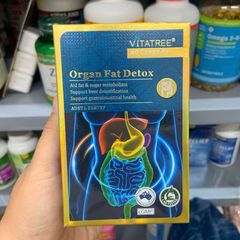 Viên uống Vitatree Organ Fat Detox Úc 60 viên