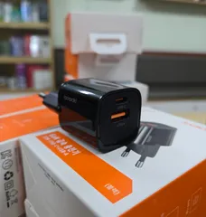 Củ Sạc Nhanh Toocki GaN 33W - 2 Cổng USB-C + USB-A, Sạc An Toàn, Nhỏ Gọn, Tương Thích iPhone/Android