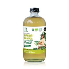 Giấm Mật Hoa Dừa Hữu Cơ Sokfarm 500ml - Giấm Tự Nhiên Nguyên Chất, Không Biến Đổi Gen, Thơm Hương Dừa, Giàu Khoáng Chất