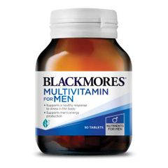 Viên uống vitamin tổng hợp cho nam Blackmores 50 viên - Hỗ trợ sức khỏe, năng lượng và chức năng tình dục