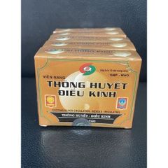 Viên Uống Thông Huyết Điều Kinh Hồng Phúc - Hỗ Trợ Tiêu Hóa, Giảm Đau Kinh Nguyệt, Hộp 2 Vỉ x 10 Viên Tiện Lợi