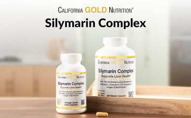 Viên Uống Kế Sữa Silymarin Complex California Gold Nutrition - Thải Độc Gan, Hỗ Trợ Chức Năng Gan, 120-360 Viên Nhộng Nhập Mỹ