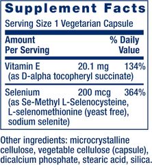 Viên Uống Selenium Super Vitamin E Life Extension Nhập Mỹ Tăng Cường Sức Khỏe (Hộp 100 viên) - YoungFit