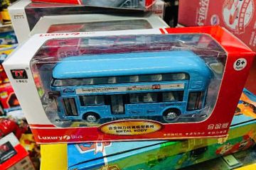 Mô Hình Xe Ô Tô Bus 2 Tầng Hợp Kim Mã 6008 Có Đèn Âm Thanh - Đồ Chơi Giáo Dục Cho Trẻ Em Từ 3 Tuổi.