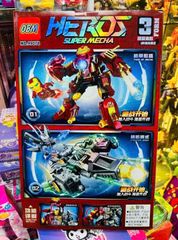 Đồ Chơi Lắp Ráp Iron Man Siêu Anh Hùng - Bộ Xây Dựng Lego OBM 99078 - Phát Triển Tư Duy Cho Trẻ Em Tuổi 6+