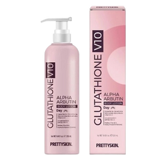 Kem Dưỡng Thể Ban Ngày Pretty Skin Glutathione V10 Alpha Arbutin - Sữa Dưỡng Trắng Da Hàn Quốc 250ml, Cấp Ẩm và Nâng Tone Da
