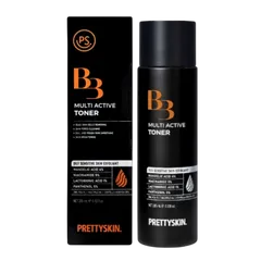 Toner Hỗ trợ Cấp ẩm Làm dịu da Prettyskin B3 Multi Active - Nước Hoa Hồng Dưỡng Sáng, Kiểm Soát Dầu và Làm Thoáng Lỗ Chân Lông (205ml)