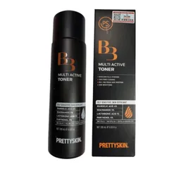 Toner Hỗ trợ Cấp ẩm Làm dịu da Prettyskin B3 Multi Active - Nước Hoa Hồng Dưỡng Sáng, Kiểm Soát Dầu và Làm Thoáng Lỗ Chân Lông (205ml)