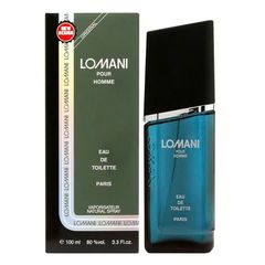 Nước Hoa Nam Lomani Pour Homme 100ml - Eau de Toilette Hương Oải Hương, Chanh Tươi Mát, Quyến Rũ, Nam Tính, Lịch Lãm