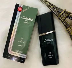 Nước Hoa Nam Lomani Pour Homme 100ml - Eau de Toilette Hương Oải Hương, Chanh Tươi Mát, Quyến Rũ, Nam Tính, Lịch Lãm