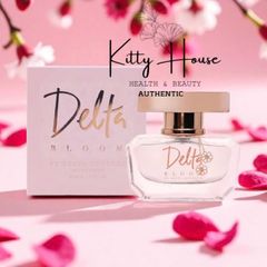Nước hoa nữ Bloom by Delta Goodrem 30ml - Hương hoa thanh lịch, tươi mát với Yuzu và Hoa Đào - Quà tặng cho phái đẹp.