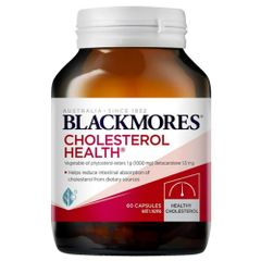 Viên uống Blackmores Cholesterol Health - Hỗ trợ giảm cholesterol xấu, bảo vệ tim mạch, 60 viên, nhập khẩu Úc