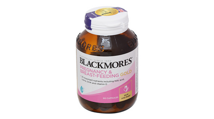 Viên uống Blackmores Pregnancy & Breast-Feeding Gold - Vitamin tổng hợp cho bà bầu và mẹ cho con bú (60 viên)