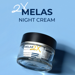 Kem Dưỡng Trắng Ban Đêm Melas 2X Cream PrettySkin 50ml - Giúp Mờ Nám, Tàn Nhang, Làm Sáng Da Hiệu Quả