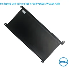 Pin Laptop Dell Vostro 5468, P75G, P75G001 - Pin Chính Hãng 42w, Màu Đen, Tương Thích Với Nhiều Dòng Inspiron