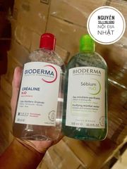 Nước Tẩy Trang Bioderma Crealine H2O 500ml - Giải Pháp Làm Sạch Da Dịu Nhẹ, Phù Hợp Với Da Nhạy Cảm, Không Cồn, Không Paraben